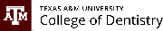 Texas A&M College of Dentistry Logo